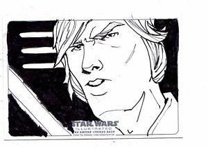300x213 Star Wars Illustrated The Empire Strikes Back Brandon Beselice - Empire Sketch
