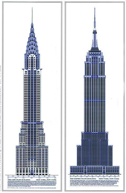 480x732 Empire State Building Drawing - Empire State Building Sketch