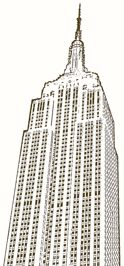 478x1024 Empire State Building Sketch This Is My Pseudo Sketch - Empire State Sketch