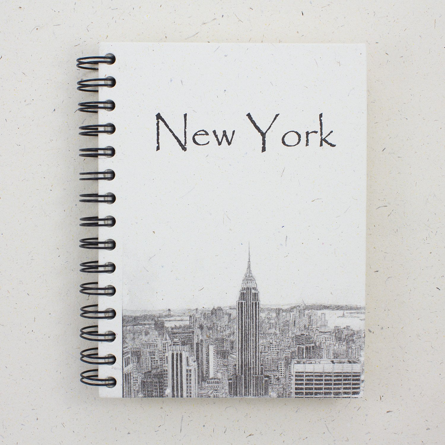 1500x1500 Mr. Ellie Pooh Handmade Fair Trade Gifts Large Notebook Empire - Empire State Sketch