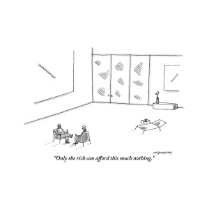 300x300 Two People Sitting In An Empty Room Drawing By Mick Stevens - Empty Room Sketch