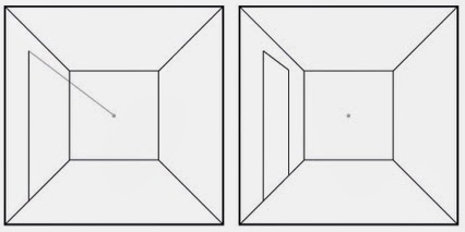 426x213 Brainstorming Concepts For 1 Point Perspective Room With Figure - Empty Room Sketch