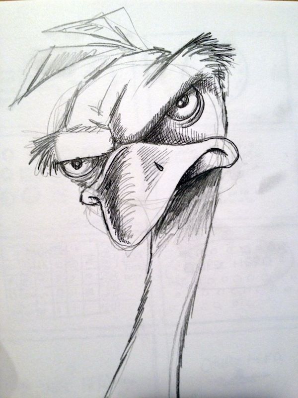 600x800 Early Emu Sketch For Da Boids Emu, Sketches And - Emu Sketch