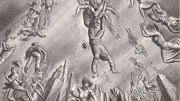 600x336 John Wilmerding Symposium On American Art, Vi Rockwell Kent And - End Of The World Sketch