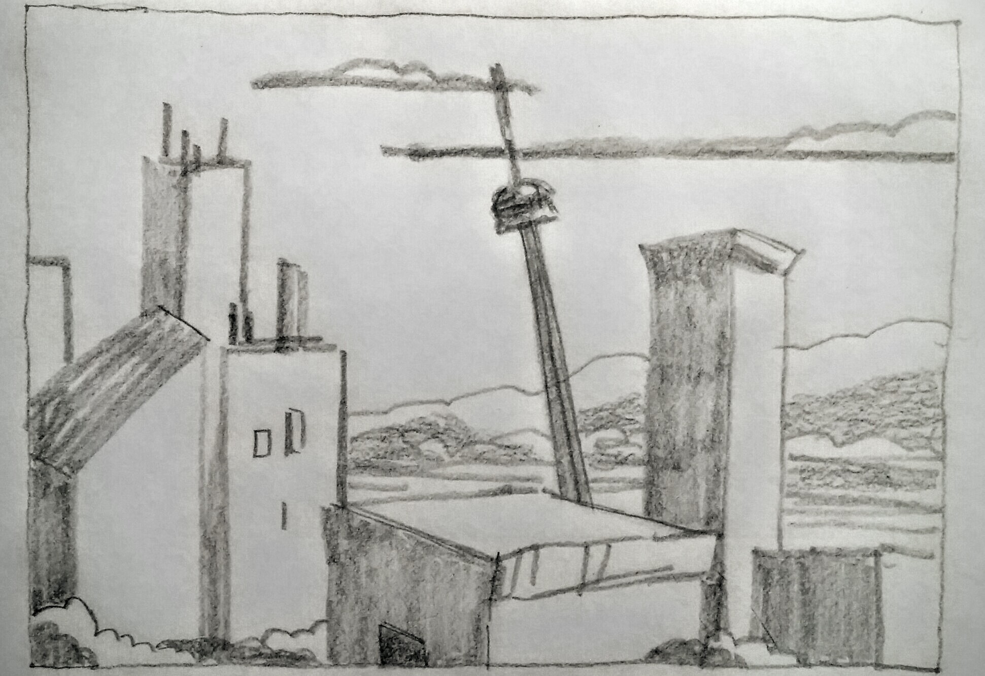 1941x1331 End Of The World Happy Sketch - End Of The World Sketch