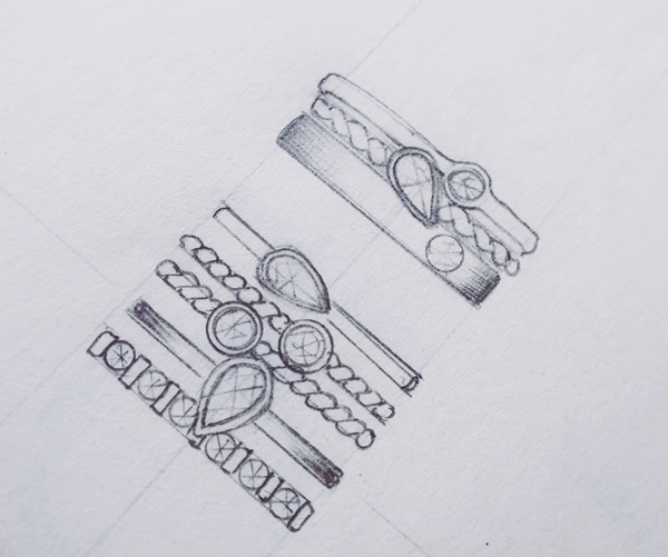 600x501 Engagement Ring Inspiration Sketches More Than Diamonds - Engagement Sketch