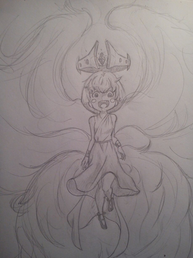 675x900 Engel - Engel Sketch