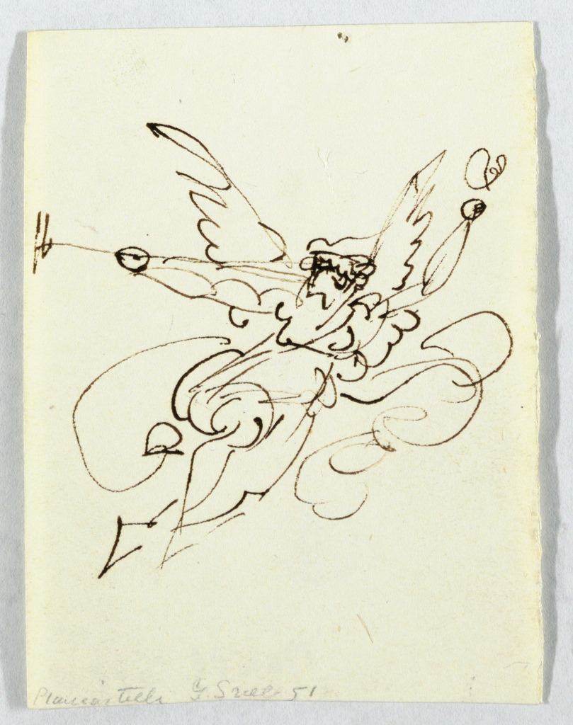 809x1024 Felice Giani, Angel, 1800. Drawing, Pen And Ink On Paper. Via - Engel Sketch