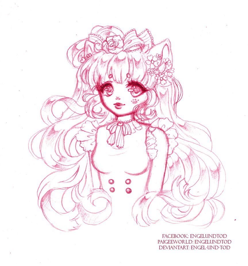 863x925 Thaliette Sketch By Engel Und Tod - Engel Sketch