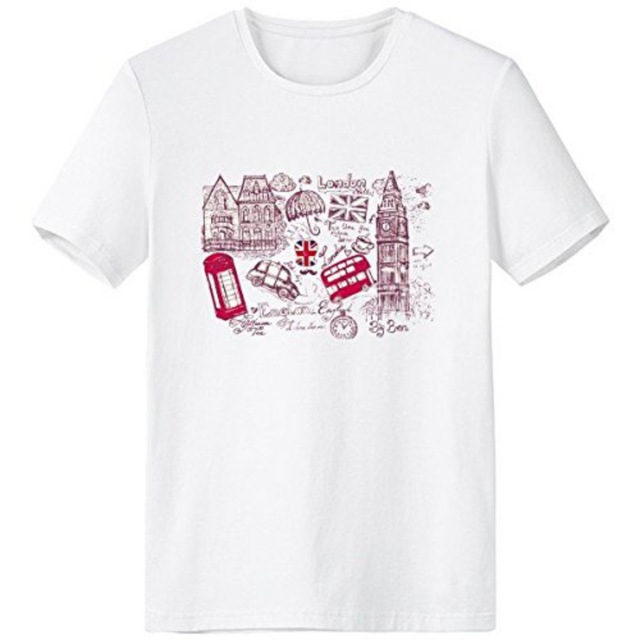 640x640 Big Ben Bus Uk England Landmark Flag Sketch Illustration Crew Neck - England Flag Sketch