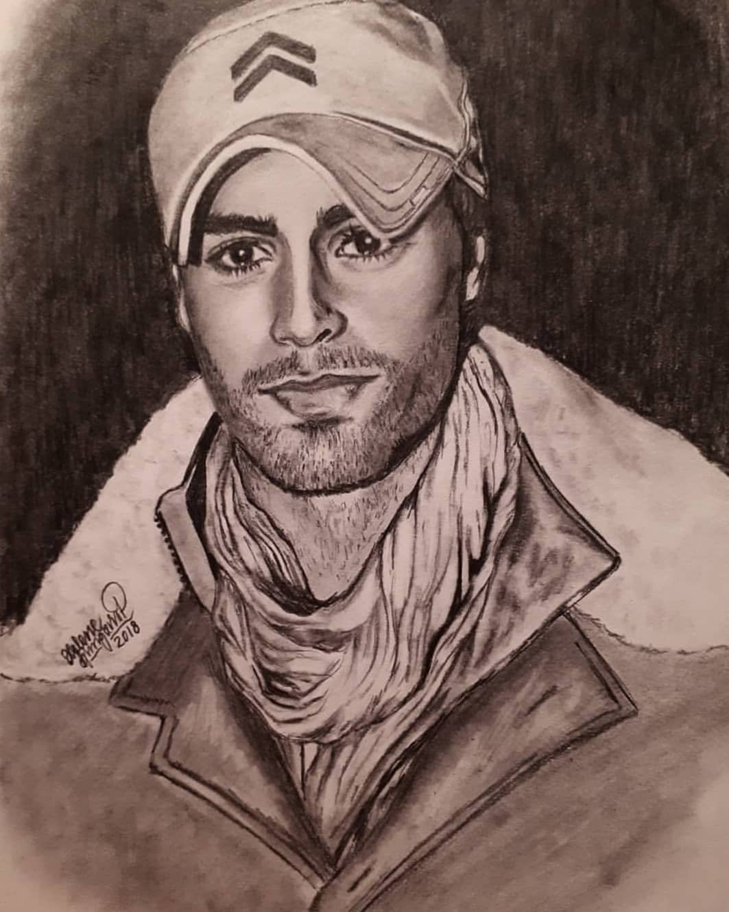 1063x1329 Celebdrawing - Enrique Sketch