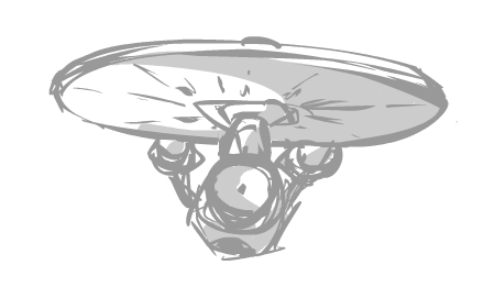 450x271 Enterprise (Sort Of) Albino Kraken - Enterprise Sketch