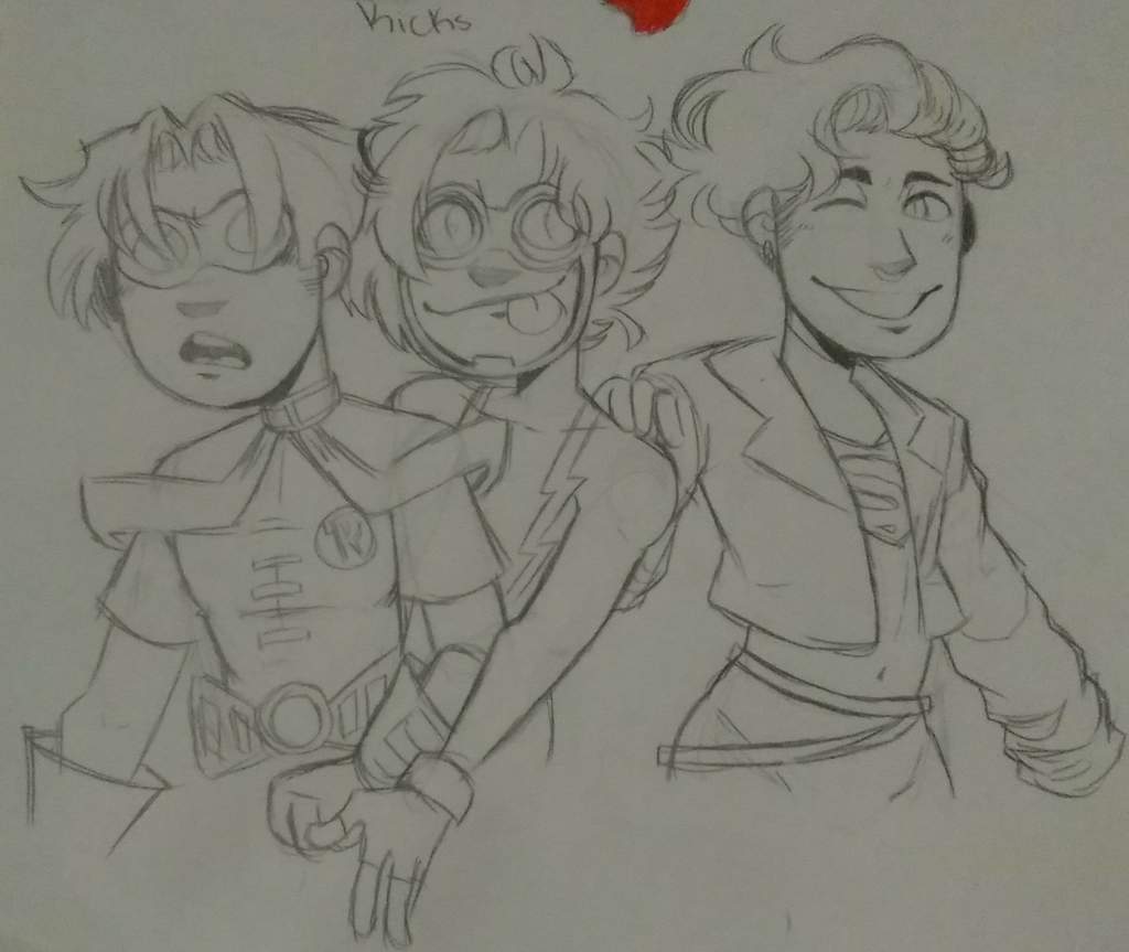 1024x863 Young Justice Sketch Dc Entertainment Amino - Entertainment Sketch