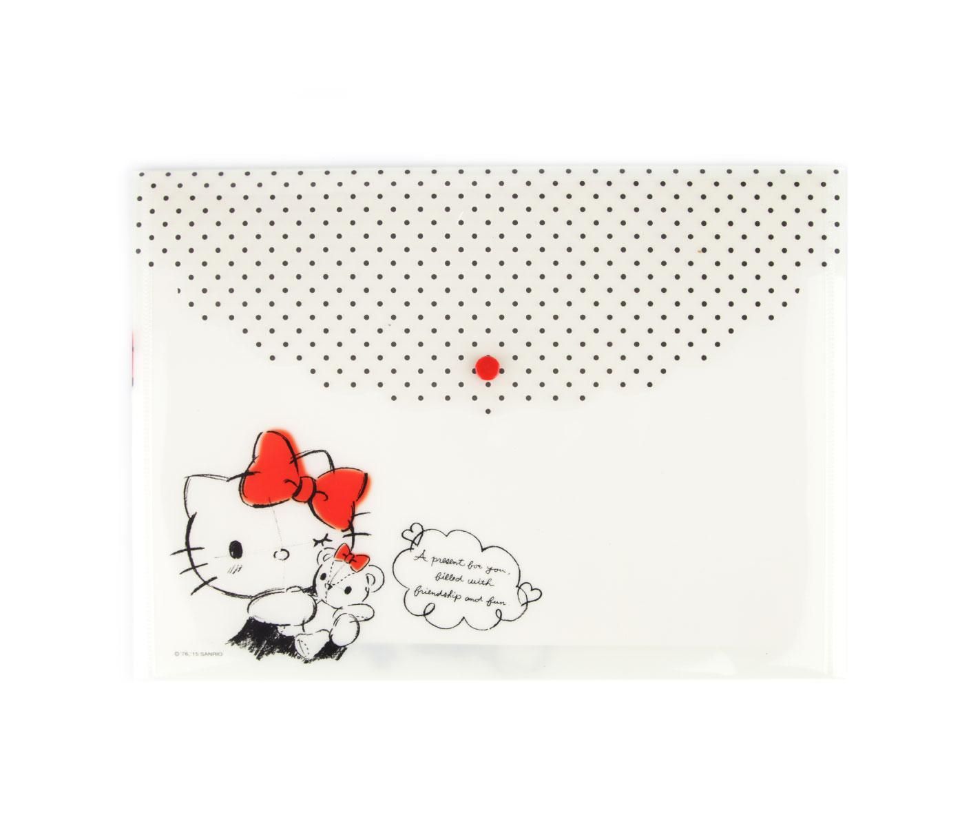 1410x1215 Hello Kitty Snap Fastener Envelope Sketch Collection Sanrio - Envelope Sketch