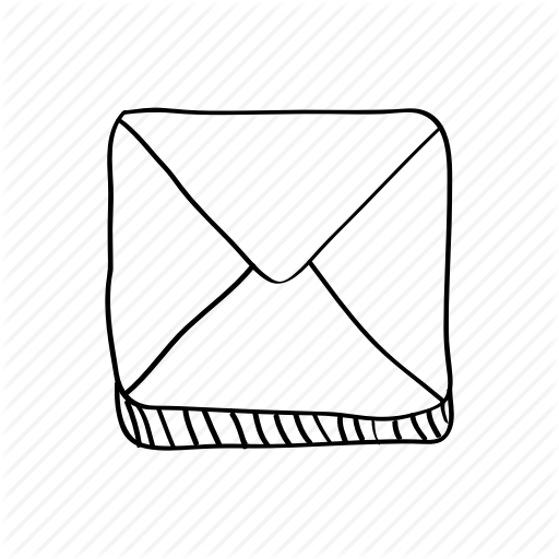 512x512 Chat, Communication, Email, Envelope, Letter, Mail, Message Icon - Envelope Sketch
