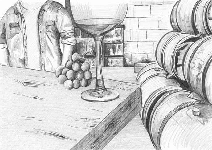 688x487 Haydn Symons Illustration - Environment Sketch