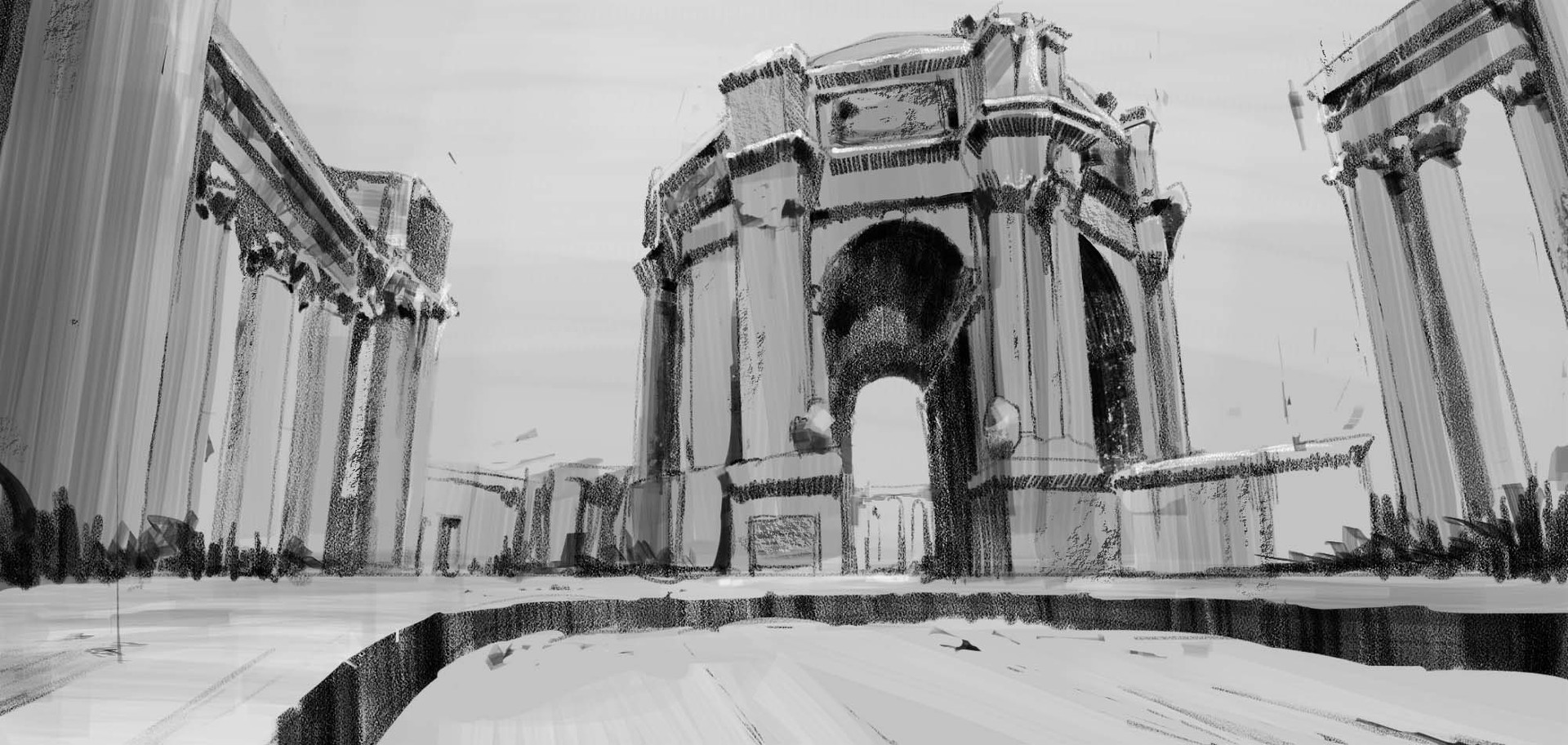 1920x913 Artstation - Environment Sketch