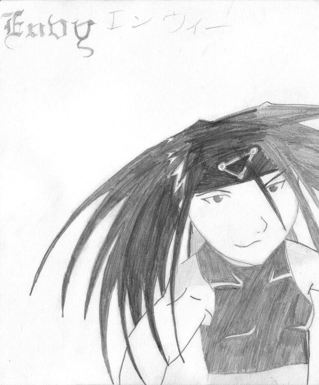 1053x1272 Envy Sketch By Chimerademonninja - Envy Sketch