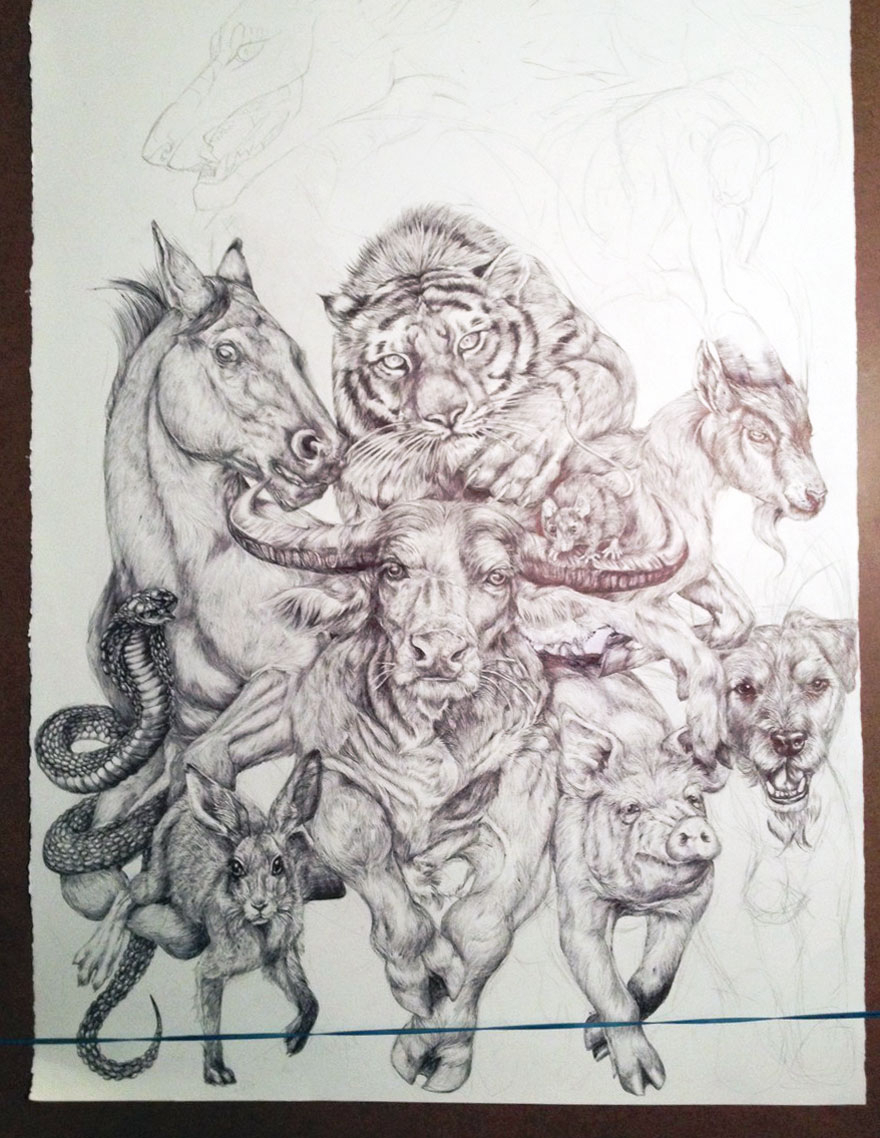 880x1138 Sketches To Draw When Bored 19 Year Old Artist Spent Her Summer - Epic Sketches