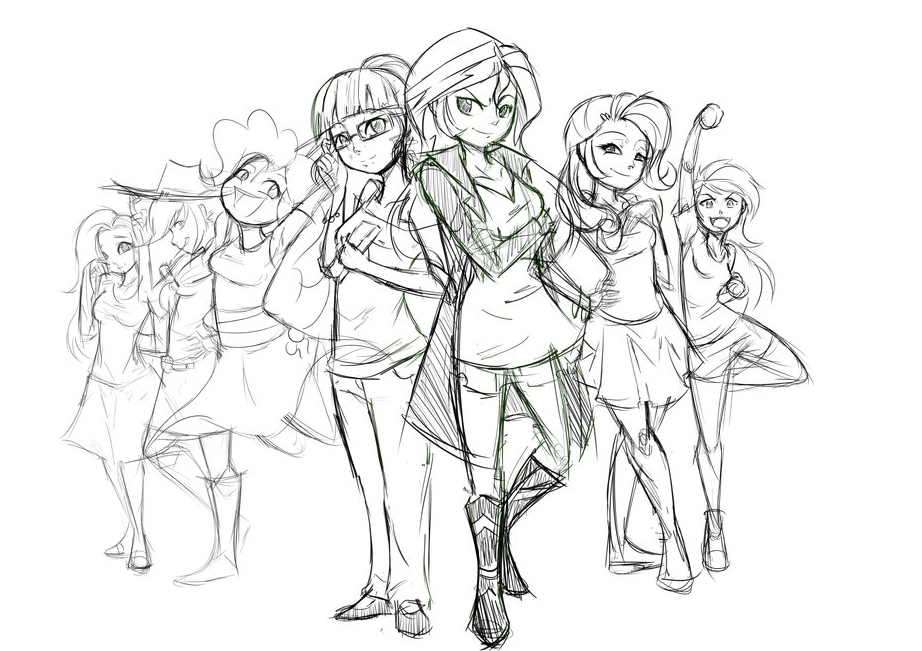 922x651 1280664 - Equestria Girls Sketch