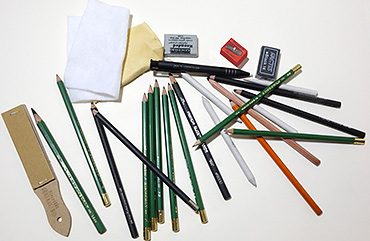 370x241 Drawing Pencils From J.d. Hillberry - Equipment Sketch