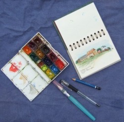 250x246 Watercolour Equipment - Equipment Sketch