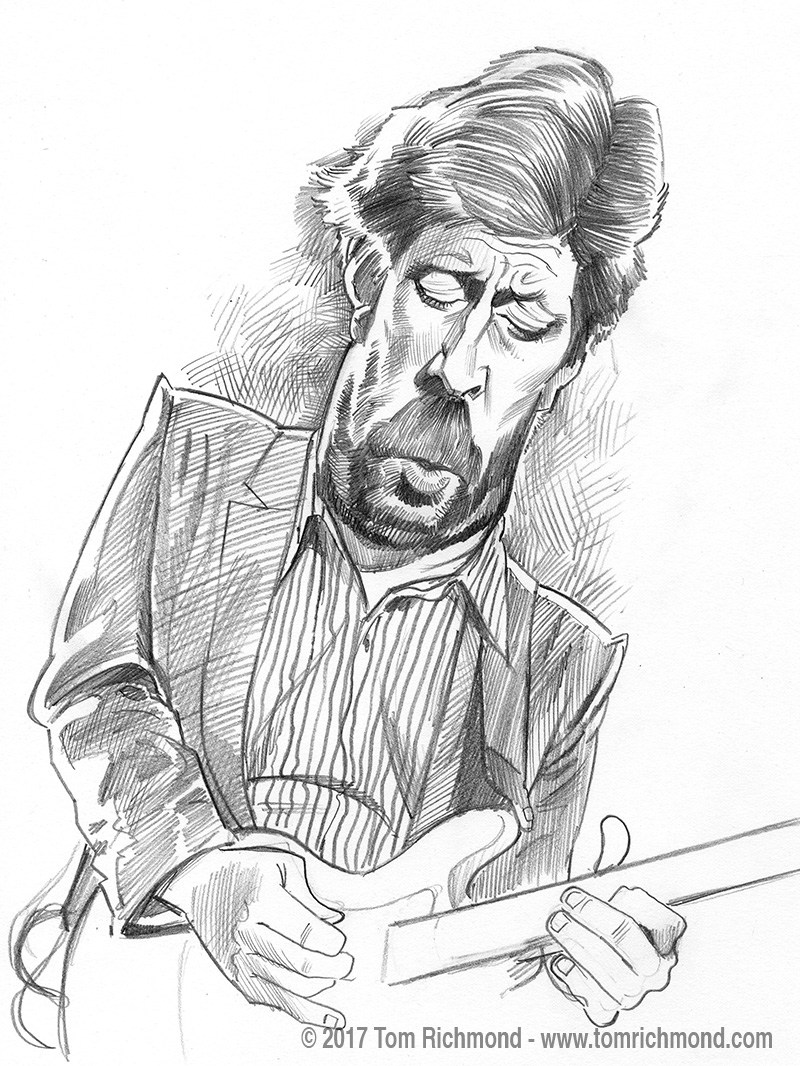 800x1066 Richmond Illustration Inc. - Eric Clapton Sketch