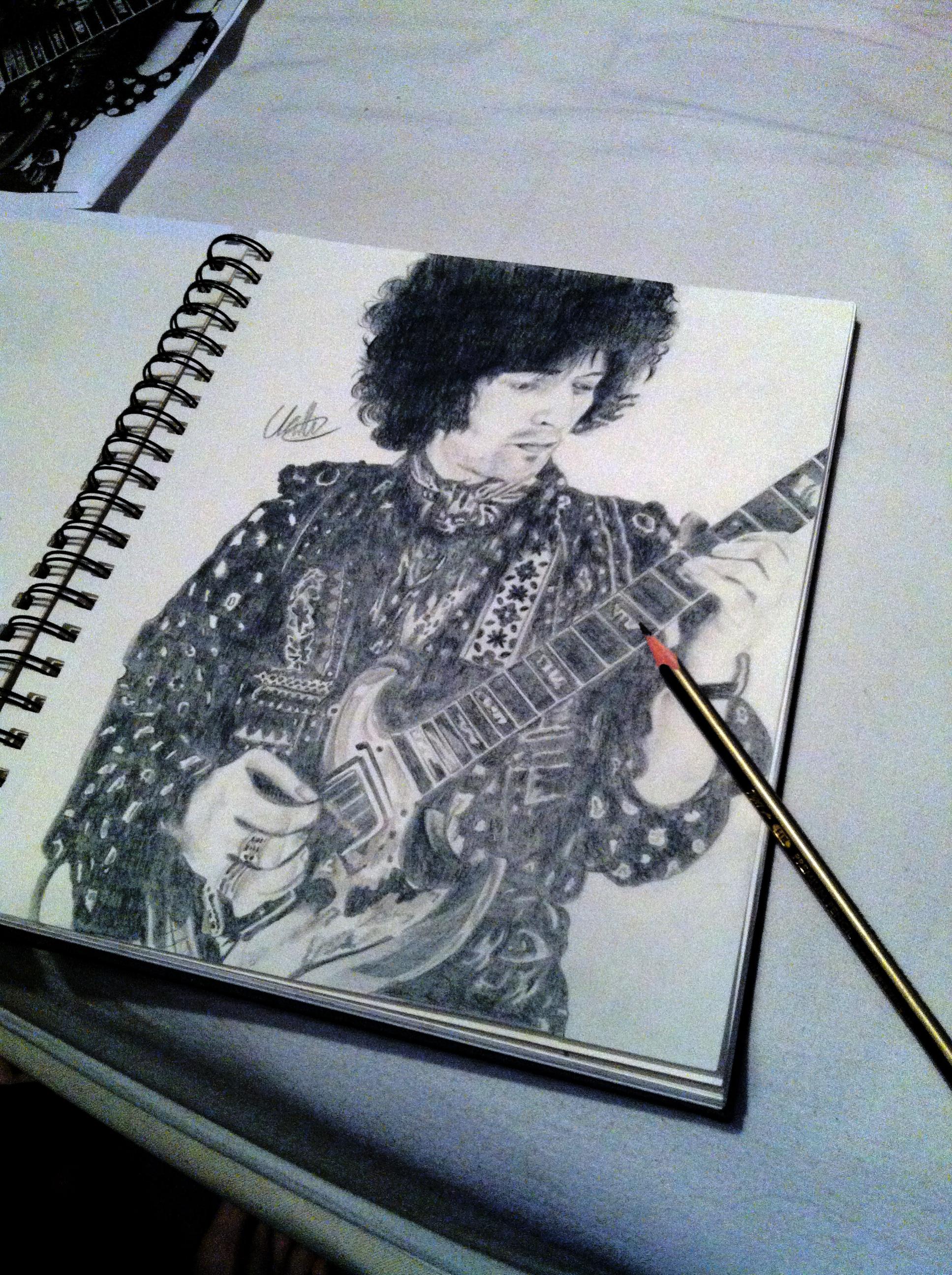 1935x2591 Second Portrait Drawing - Eric Clapton Sketch