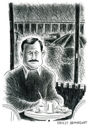 285x400 The Importance Of Being Ernest. Nicole Cohen - Ernest Hemingway Sketch