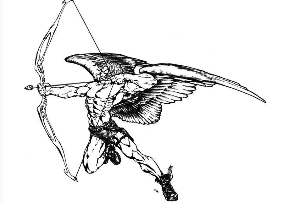 900x643 Eros By Robsaint - Eros Sketch