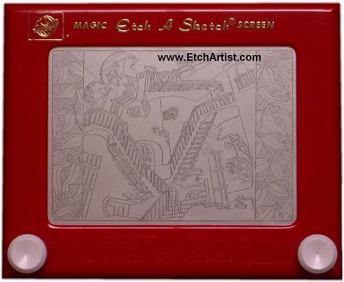 500x410 Kevin E. Davis - Escher Sketch