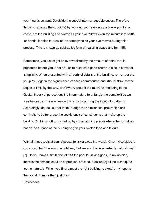 638x826 Process Sketch Essay - Essay Sketch