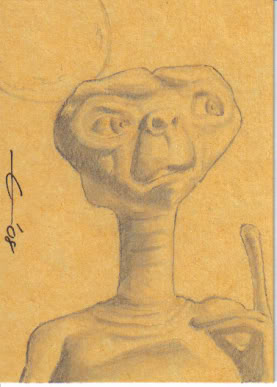277x387 E.t. Sketch Card - Et Sketch