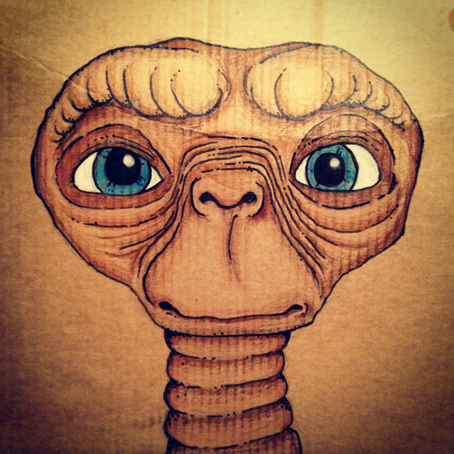 650x650 Phone Home! Eric Shalley - Et Sketch