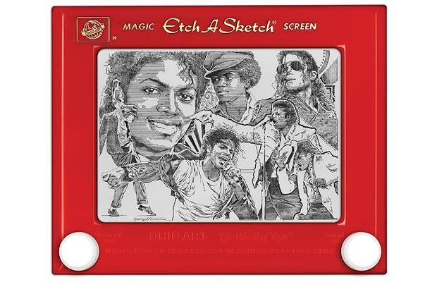 620x400 Etch A Sketch Art Portraits Of Michael Jackson And Others By - Etch A Sketch