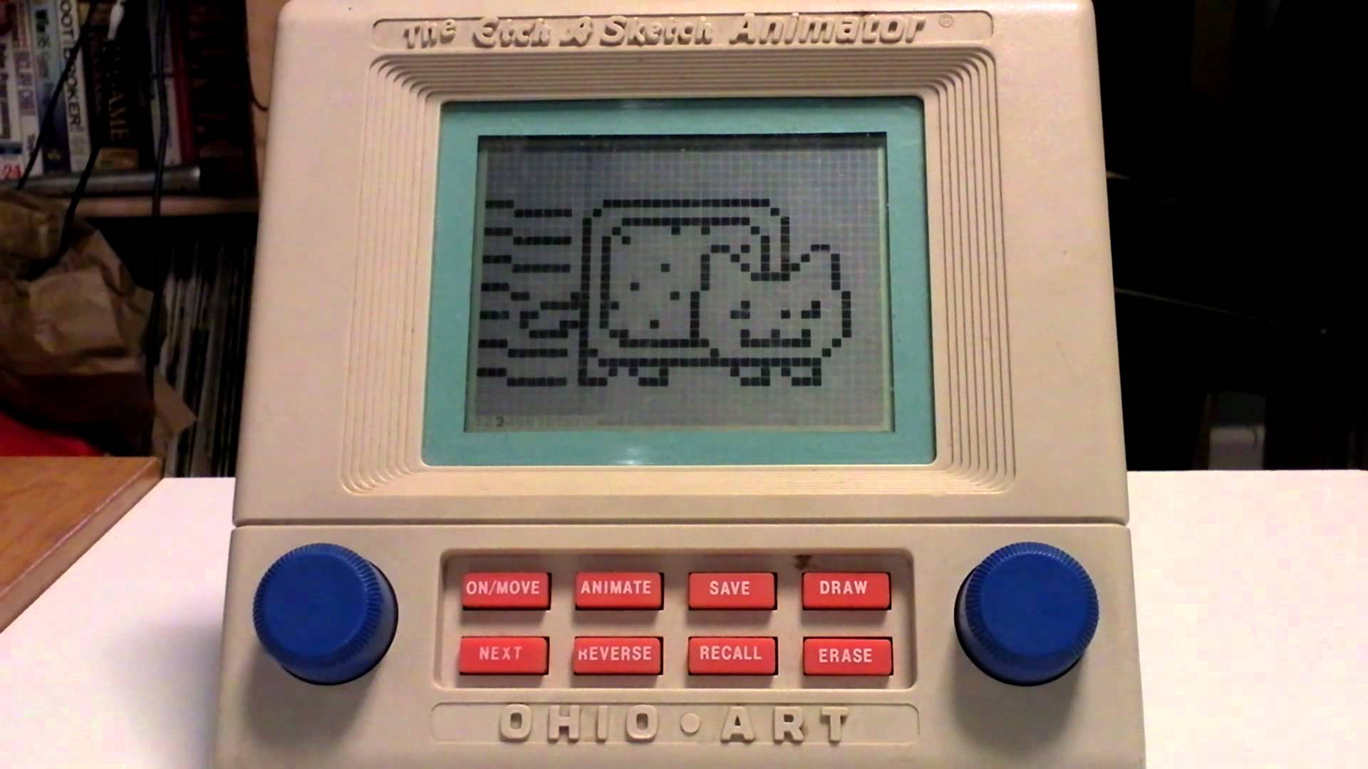 1920x1080 Nyan Cat Meets The Etch A Sketch Animator - Etch A Sketch Animator