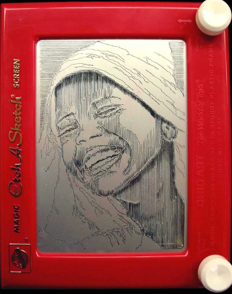 897x1135 Etch A Sketch Art - Etch A Sketch Artist