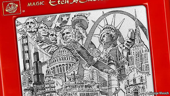 595x335 Etch A Sketch Art Xraydelta - Etch A Sketch Artist