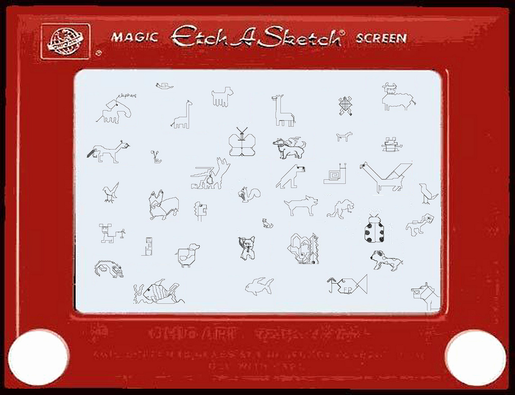 1024x786 Etch A Sketch Online Etch A Sketch Zoo Anonymous Animals Drawn - Etch A Sketch Online