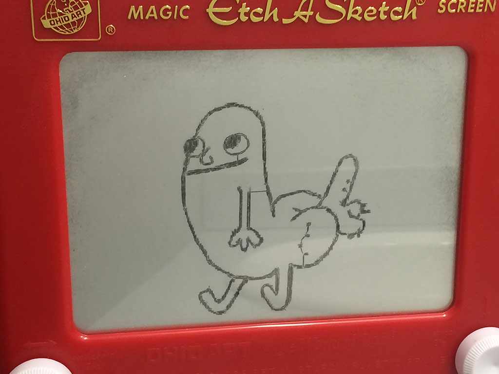 1024x768 Etch A Sketch [Oc] - Etch A Sketch Pictures