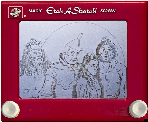 570x470 15 Amazing Etch A Sketch Creations Huffpost - Etch E Sketch