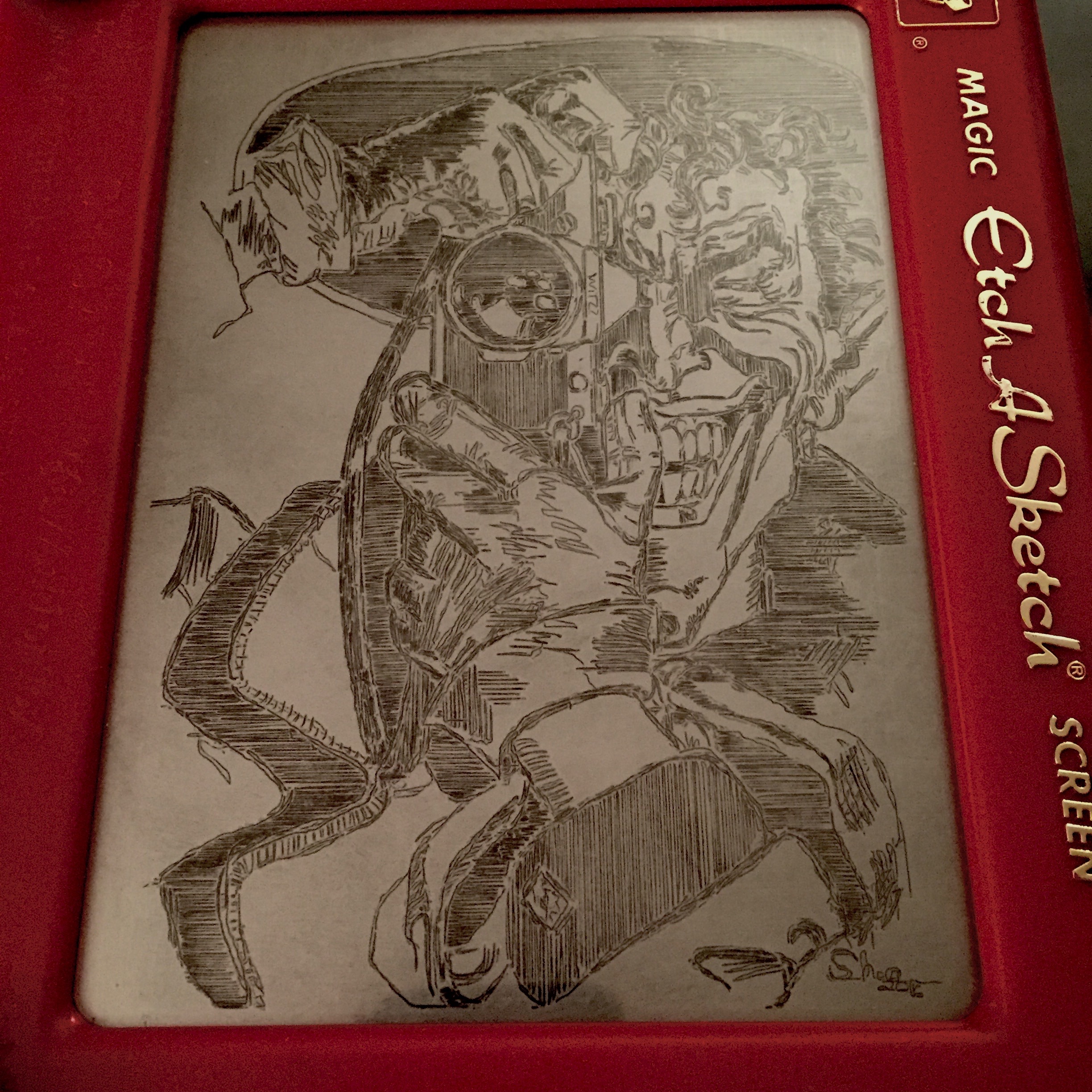 2448x2448 Etch A Sketch By Shea Contact Me - Etch E Sketch