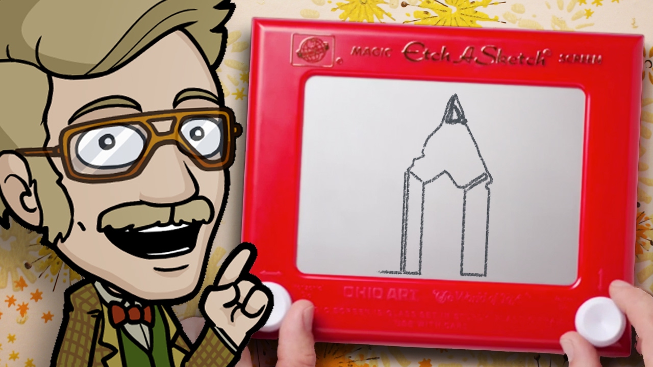 1280x720 Drawing With An Etch A Sketch Art Challenge! - Etcha Sketch Art
