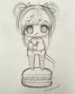 320x400 Rough Sketching And Oc...gettingstuff Ready For My Etsy Shop. Don - Etsy Sketch