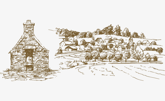 650x400 Europe Watercolor Sketch Material, Creative Europe, Europe, Sketch - Europe Sketch