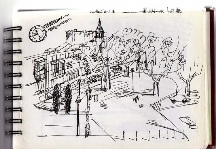 750x516 Old Sketches Travelling In Europe(2006) Jieun Kim I Am A - Europe Sketch