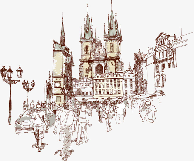 650x540 Sketch Map Free Drawing Of American And European Cities, Map - Europe Sketch Map