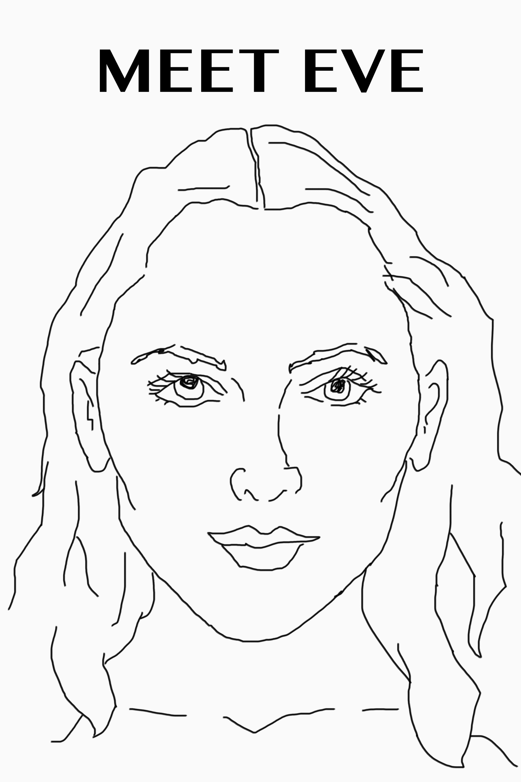 1800x2700 Eve Sketch Andrea Lechner Becker, Writer - Eve Sketch