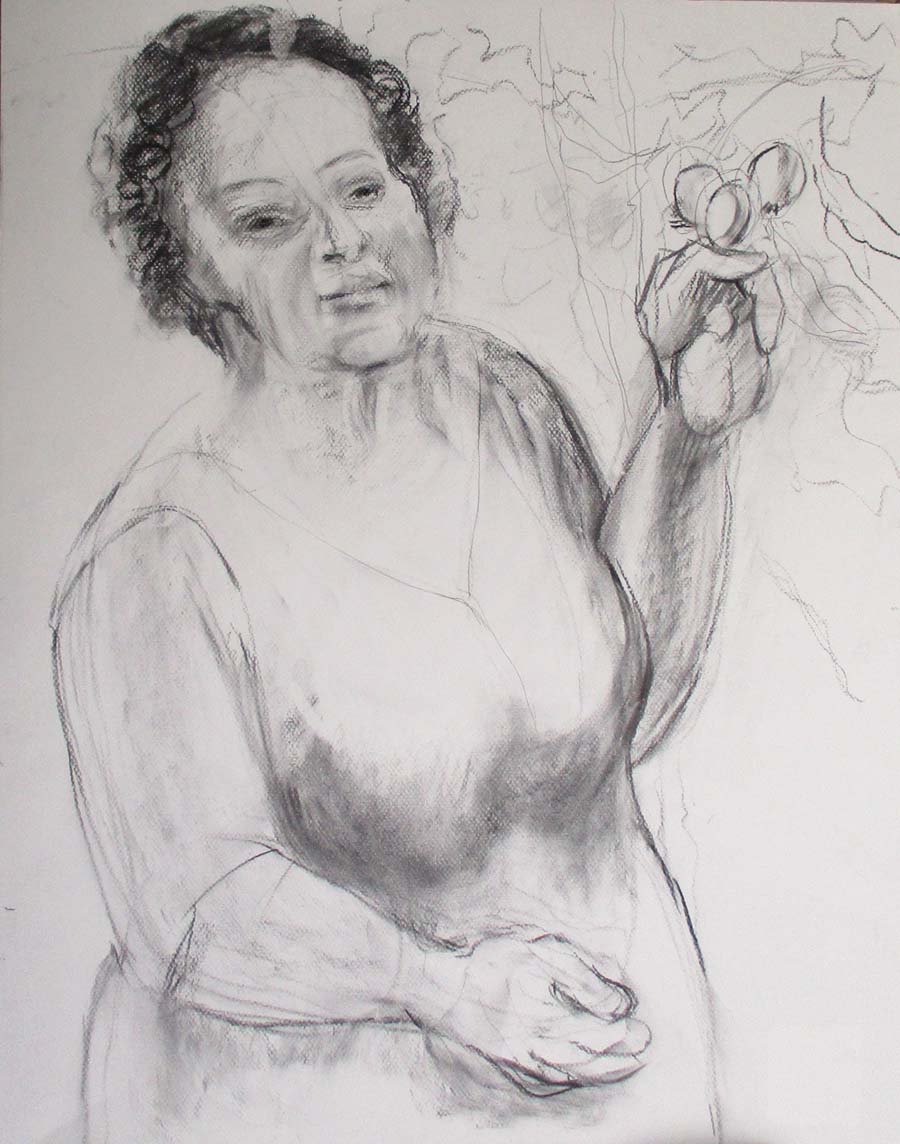 900x1144 Eve As Gran Sketch Silicon Valley Types - Eve Sketch