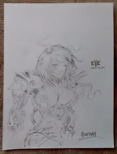 229x300 Justin Barrett - Eve Sketch